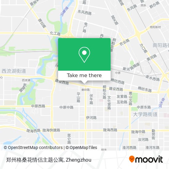 郑州格桑花情侣主题公寓 map