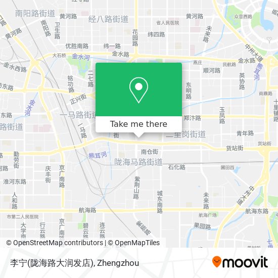 李宁(陇海路大润发店) map