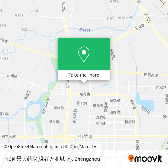 张仲景大药房(谦祥万和城店) map