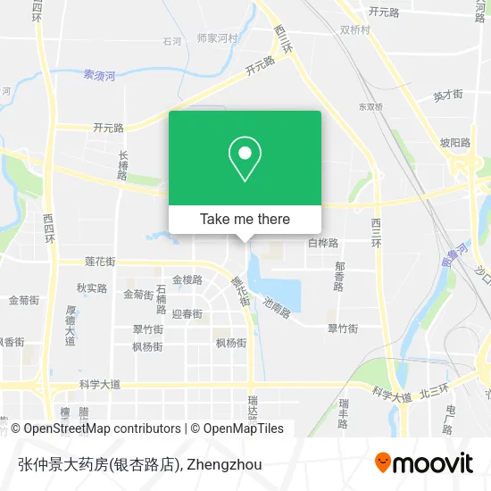 张仲景大药房(银杏路店) map