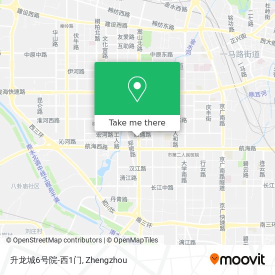升龙城6号院-西1门 map