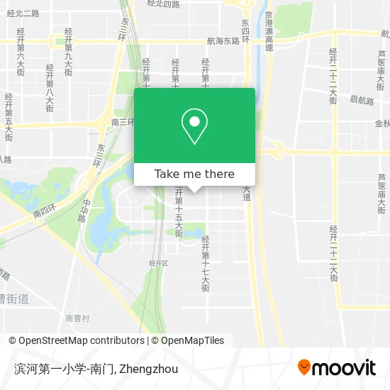 滨河第一小学-南门 map