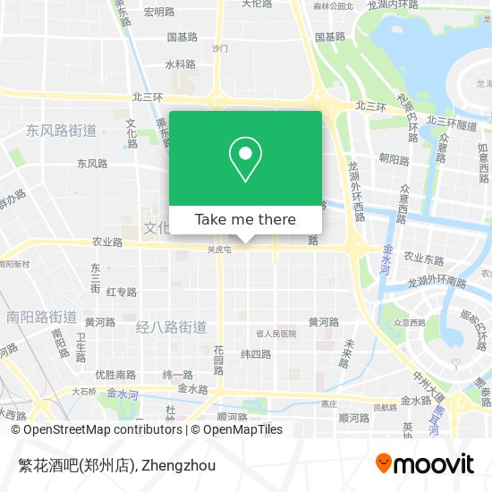 繁花酒吧(郑州店) map