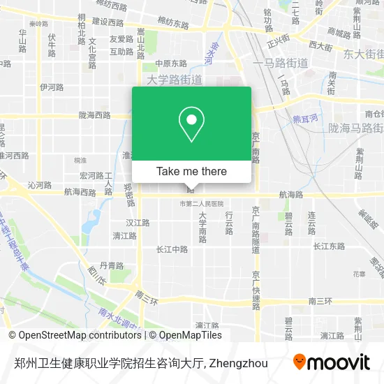 郑州卫生健康职业学院招生咨询大厅 map