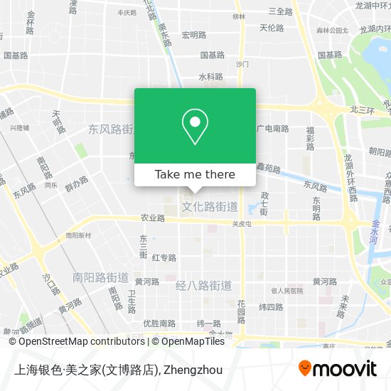 上海银色·美之家(文博路店) map