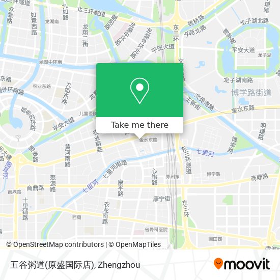 五谷粥道(原盛国际店) map