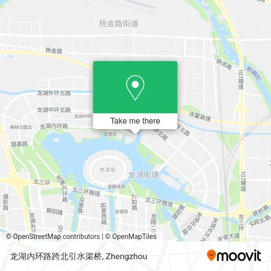 龙湖内环路跨北引水渠桥 map