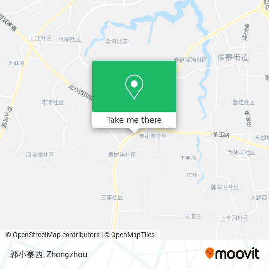 郭小寨西 map