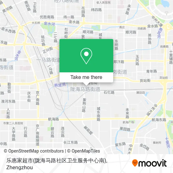 乐惠家超市(陇海马路社区卫生服务中心南) map
