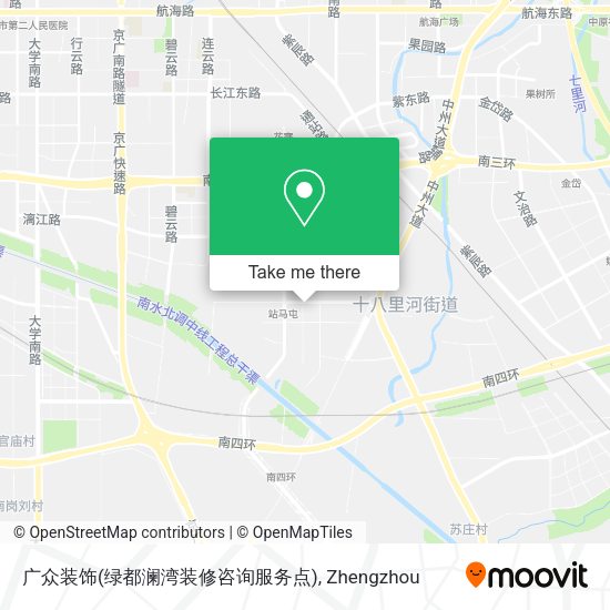 广众装饰(绿都澜湾装修咨询服务点) map