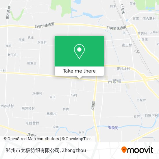 郑州市太极纺织有限公司 map