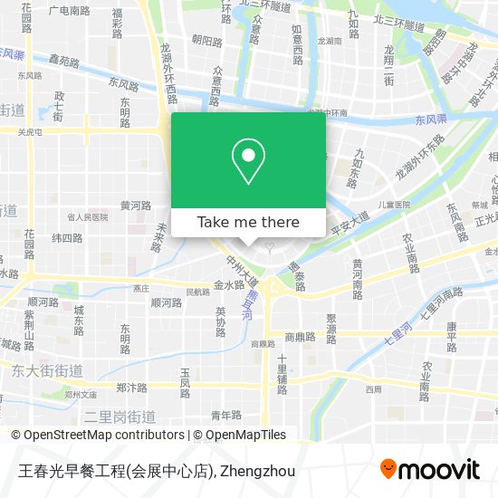王春光早餐工程(会展中心店) map
