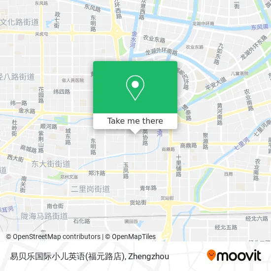 易贝乐国际小儿英语(福元路店) map