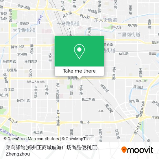 菜鸟驿站(郑州正商城航海广场尚品便利店) map