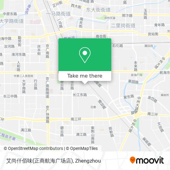 艾尚仟佰味(正商航海广场店) map