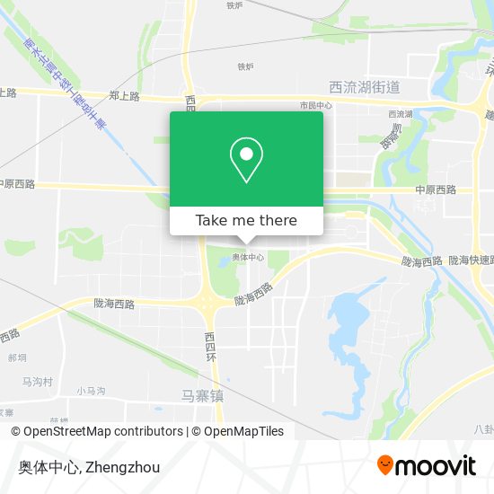 奥体中心 map