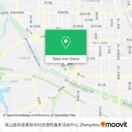 嵩山路街道黄岗寺社区便民服务活动中心 map