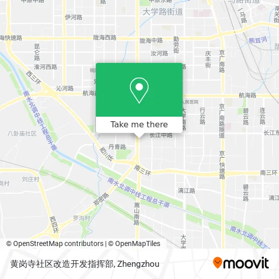 黄岗寺社区改造开发指挥部 map