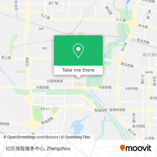 社区保险服务中心 map