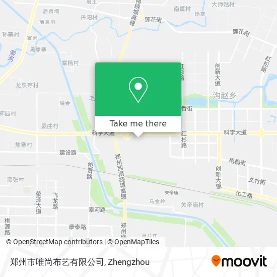 郑州市唯尚布艺有限公司 map