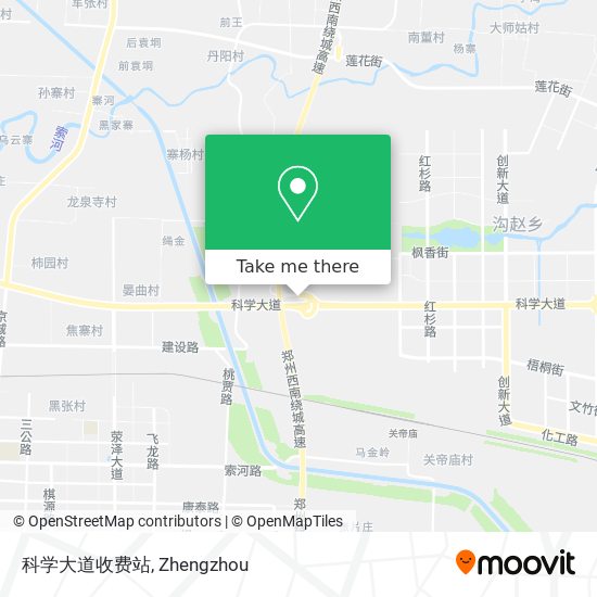 科学大道收费站 map