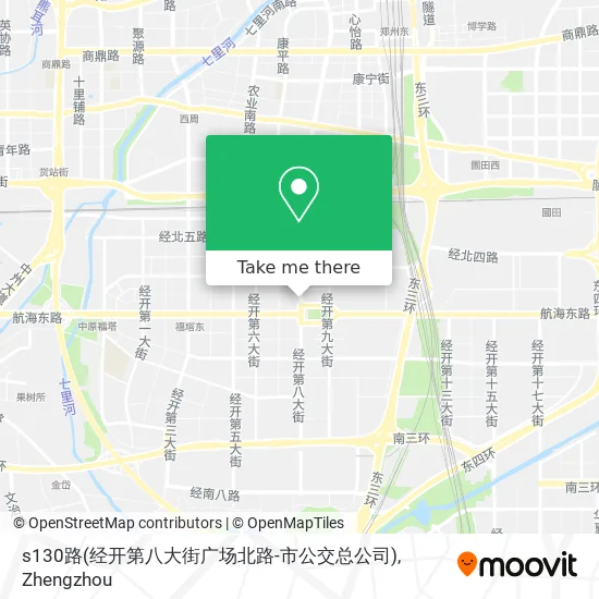s130路(经开第八大街广场北路-市公交总公司) map