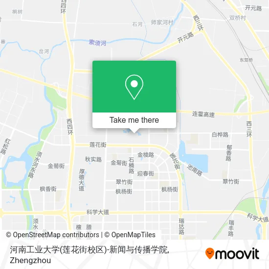 河南工业大学(莲花街校区)-新闻与传播学院 map