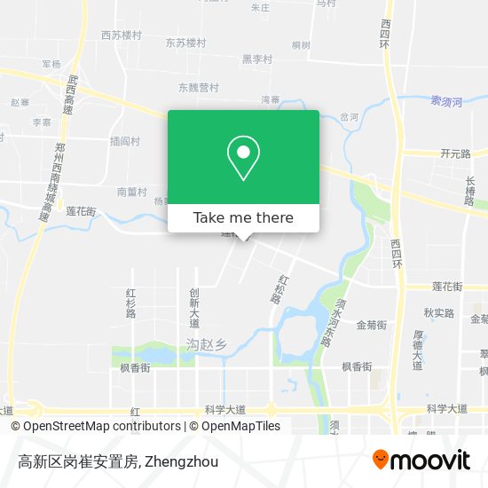 高新区岗崔安置房 map