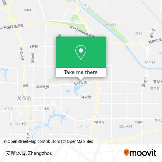 安踏体育 map