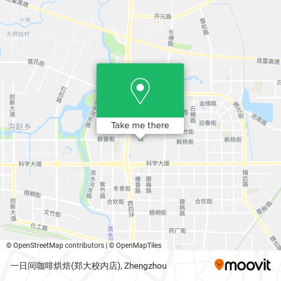 一日间咖啡烘焙(郑大校内店) map