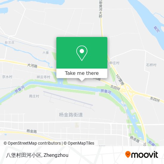 八堡村田河小区 map