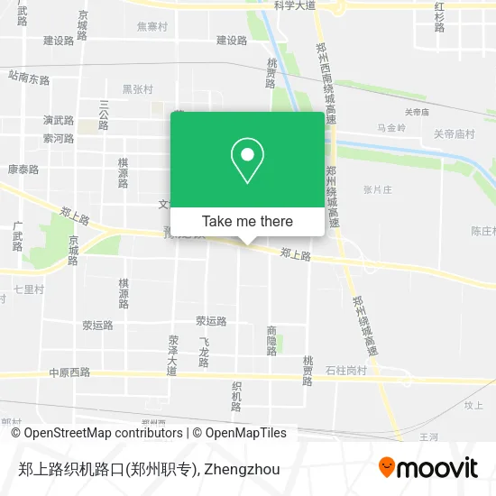 郑上路织机路口(郑州职专) map