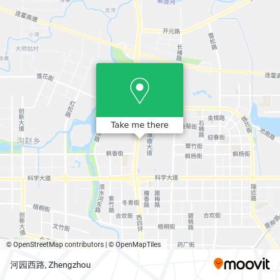 河园西路 map