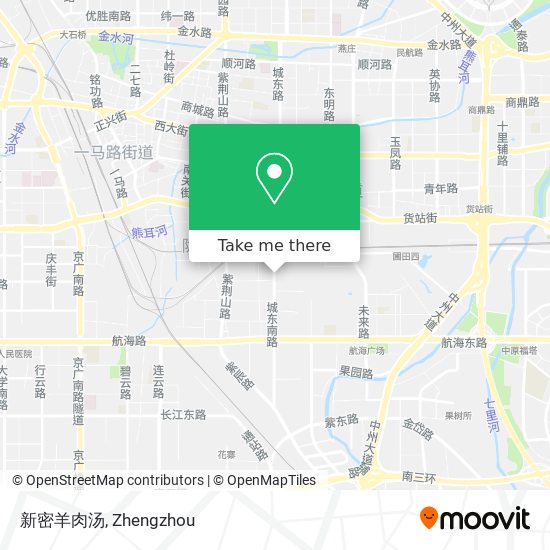 新密羊肉汤 map