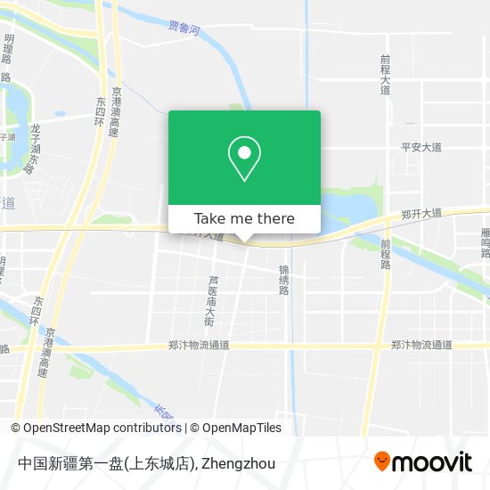 中国新疆第一盘(上东城店) map