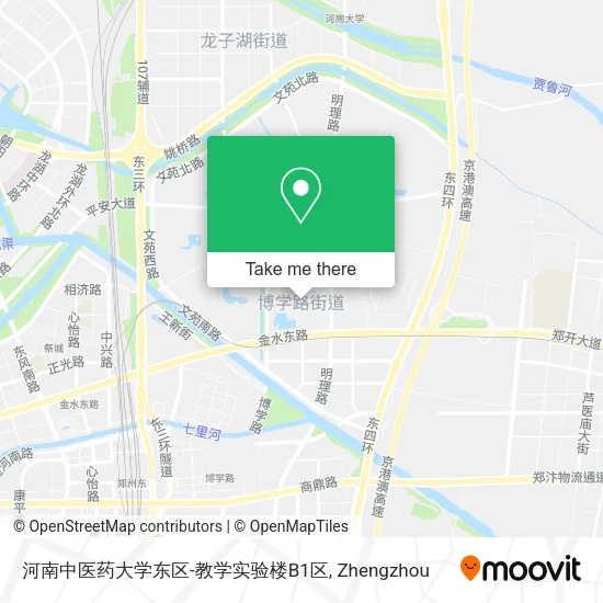 河南中医药大学东区-教学实验楼B1区 map