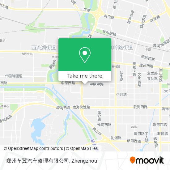 郑州车翼汽车修理有限公司 map