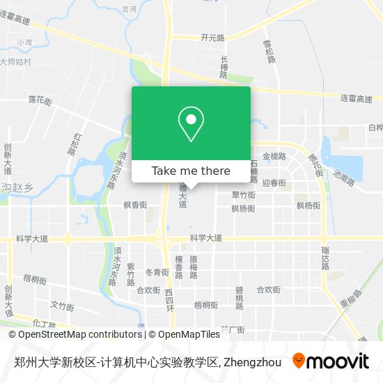 郑州大学新校区-计算机中心实验教学区 map