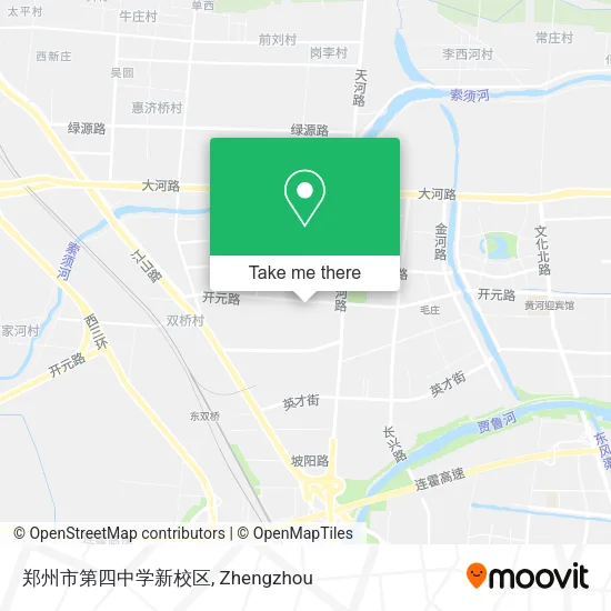 郑州市第四中学新校区 map