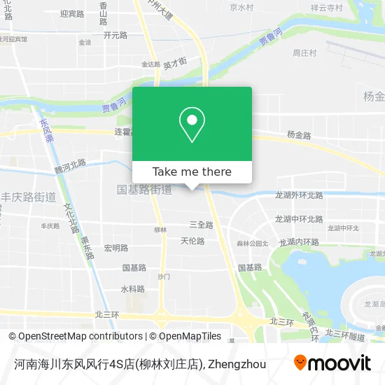 河南海川东风风行4S店(柳林刘庄店) map