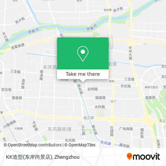 KK造型(东岸尚景店) map