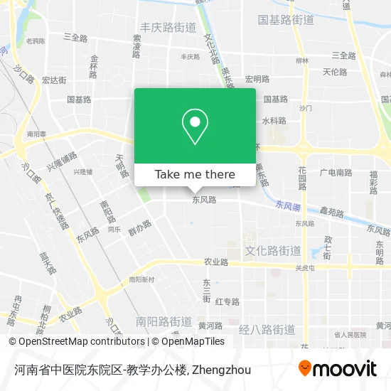 河南省中医院东院区-教学办公楼 map