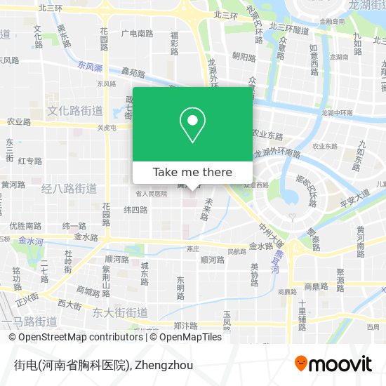 街电(河南省胸科医院) map