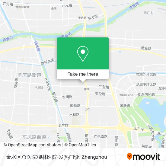 金水区总医院柳林医院-发热门诊 map