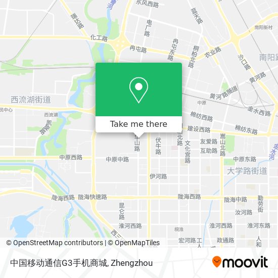 中国移动通信G3手机商城 map