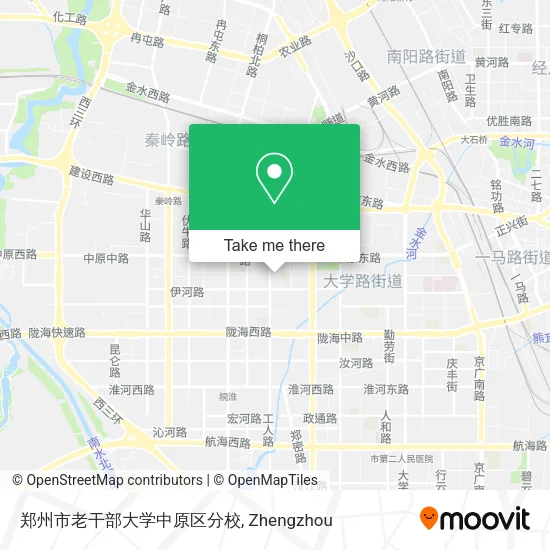 郑州市老干部大学中原区分校 map