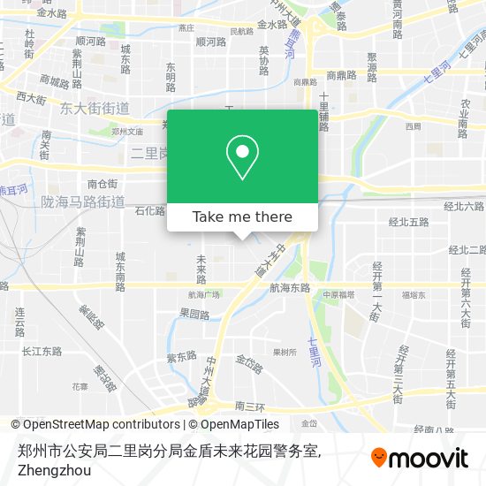 郑州市公安局二里岗分局金盾未来花园警务室 map