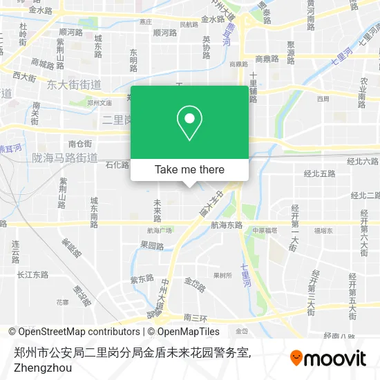 郑州市公安局二里岗分局金盾未来花园警务室 map