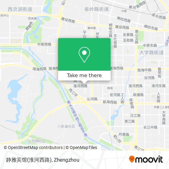 静雅宾馆(淮河西路) map