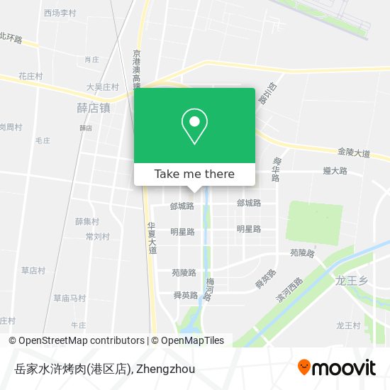岳家水浒烤肉(港区店) map